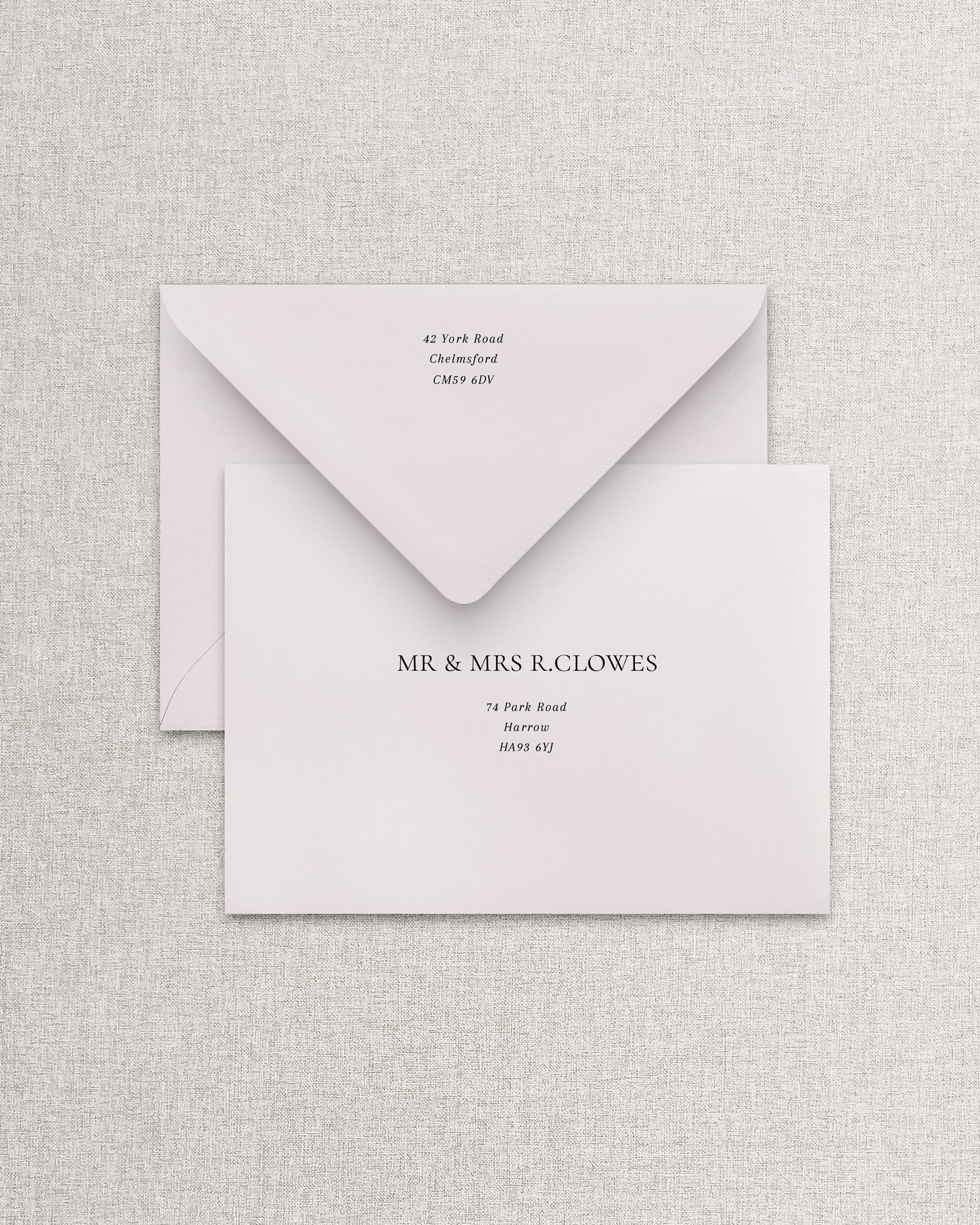 Anthony Printed Envelope