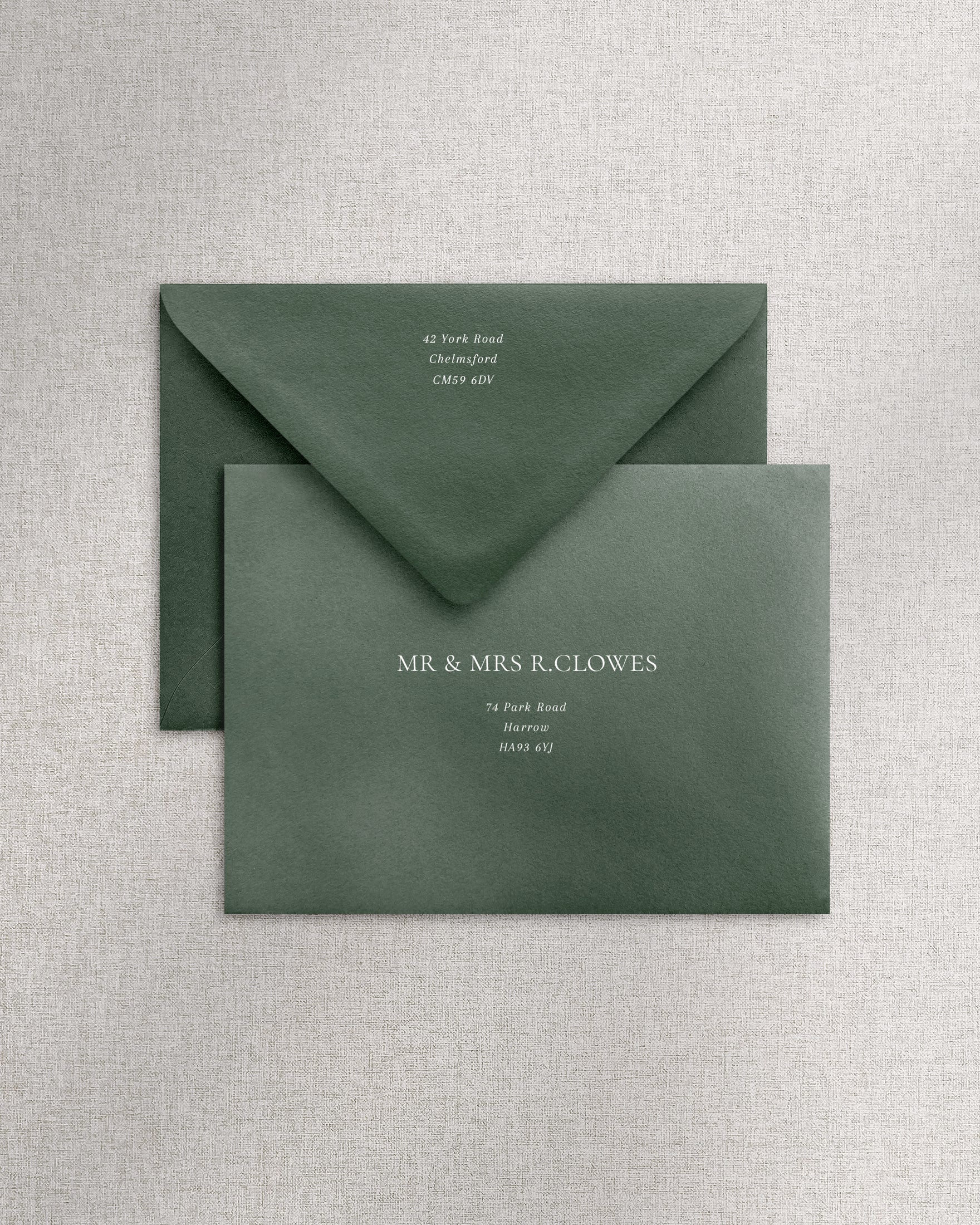 Anthony Printed Envelope