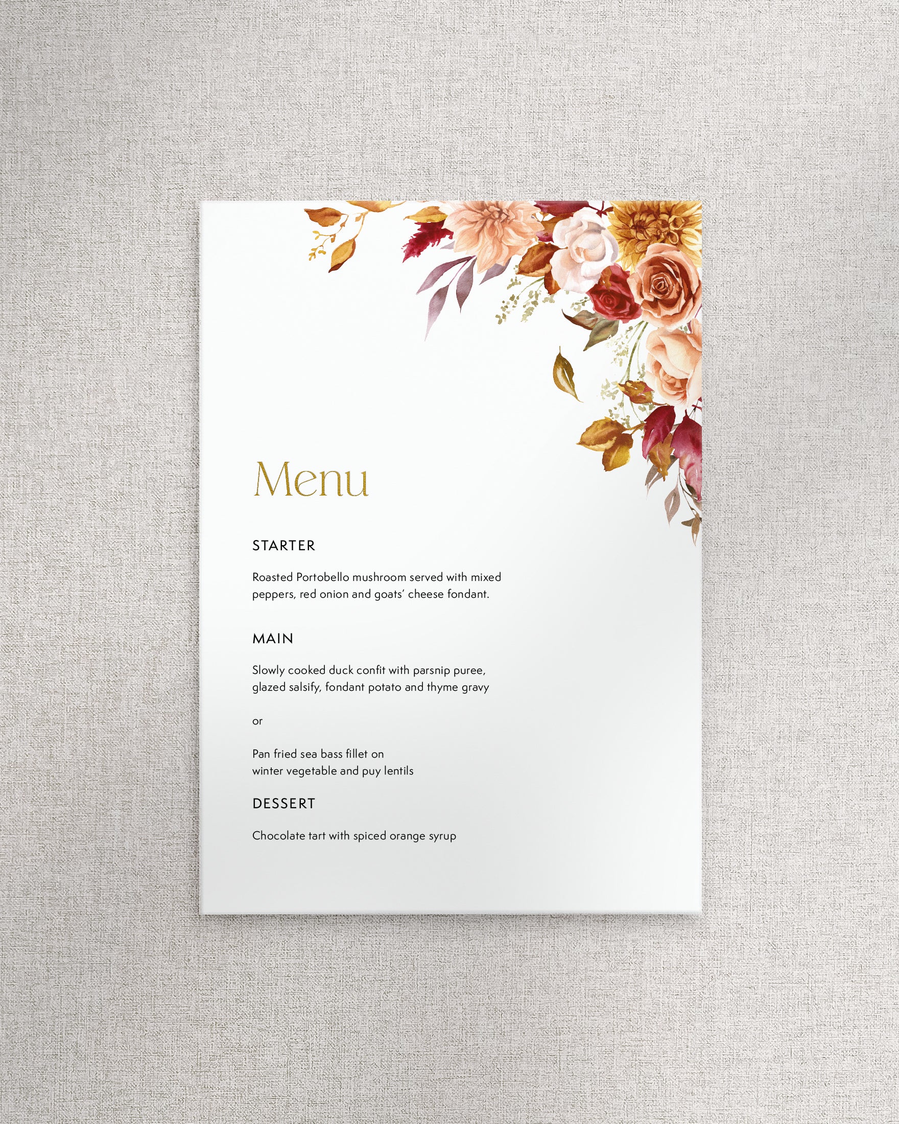 Augustus Menu A5