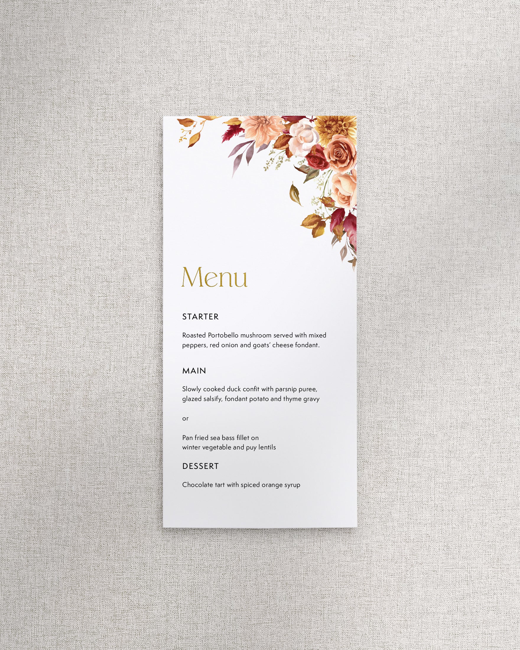 Augustus Menu