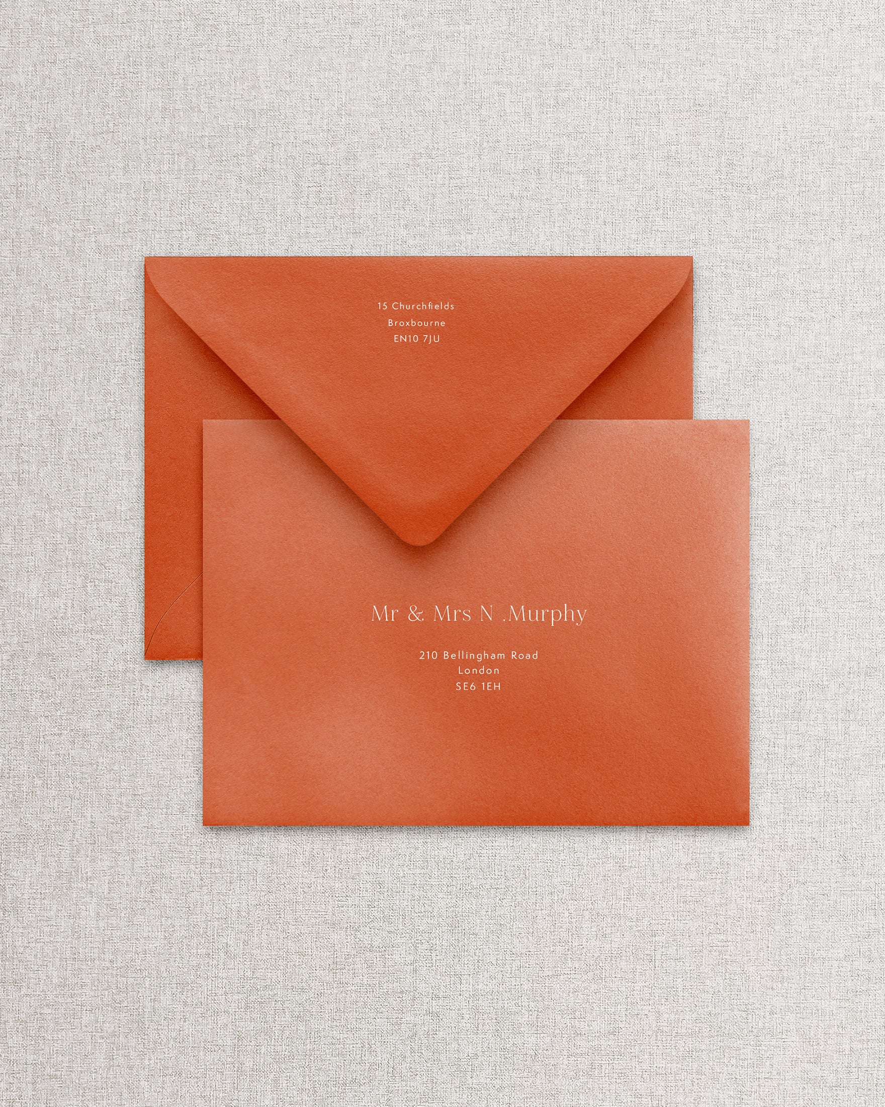 Augustus Printed Envelope