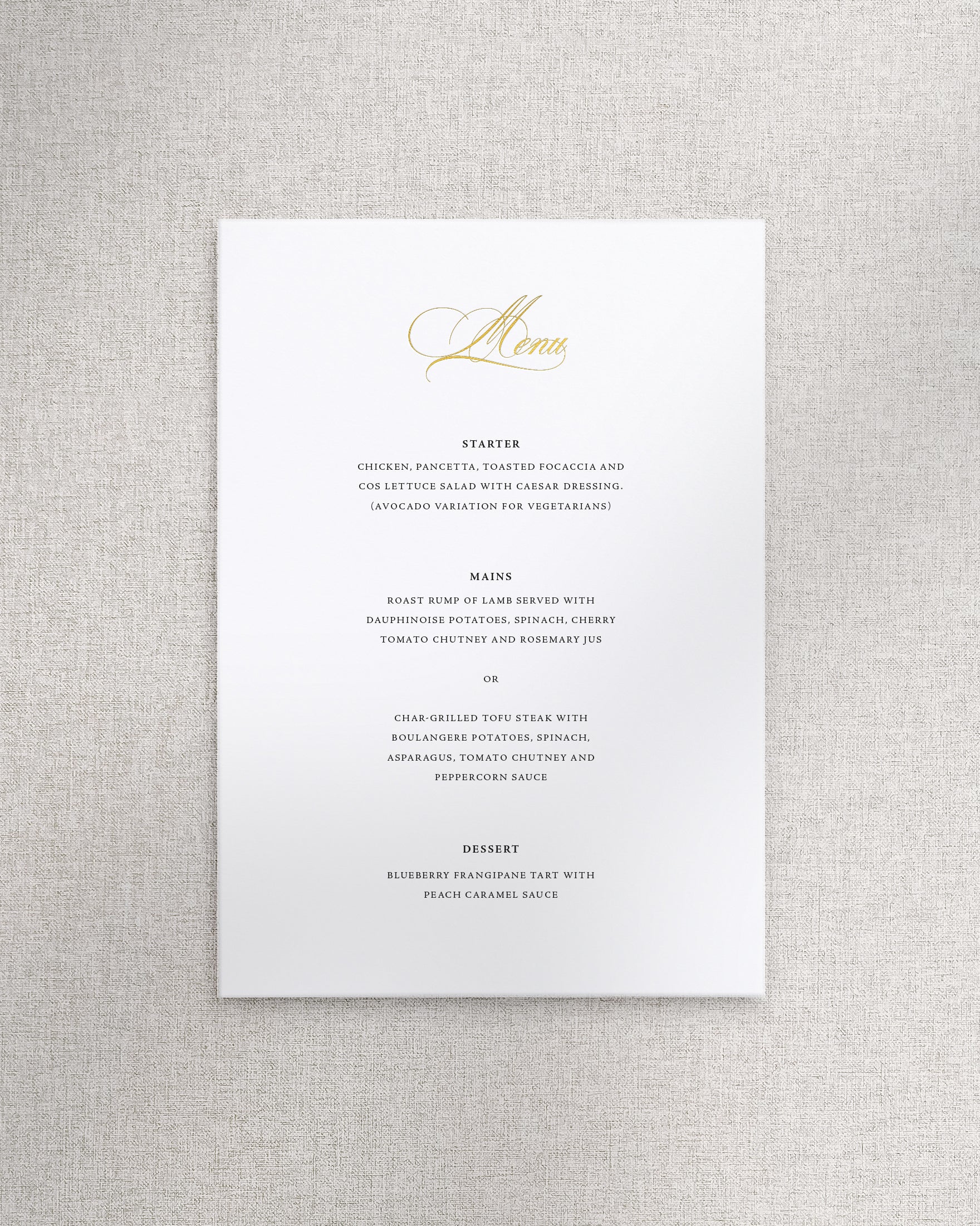 Beatrice Menu A5