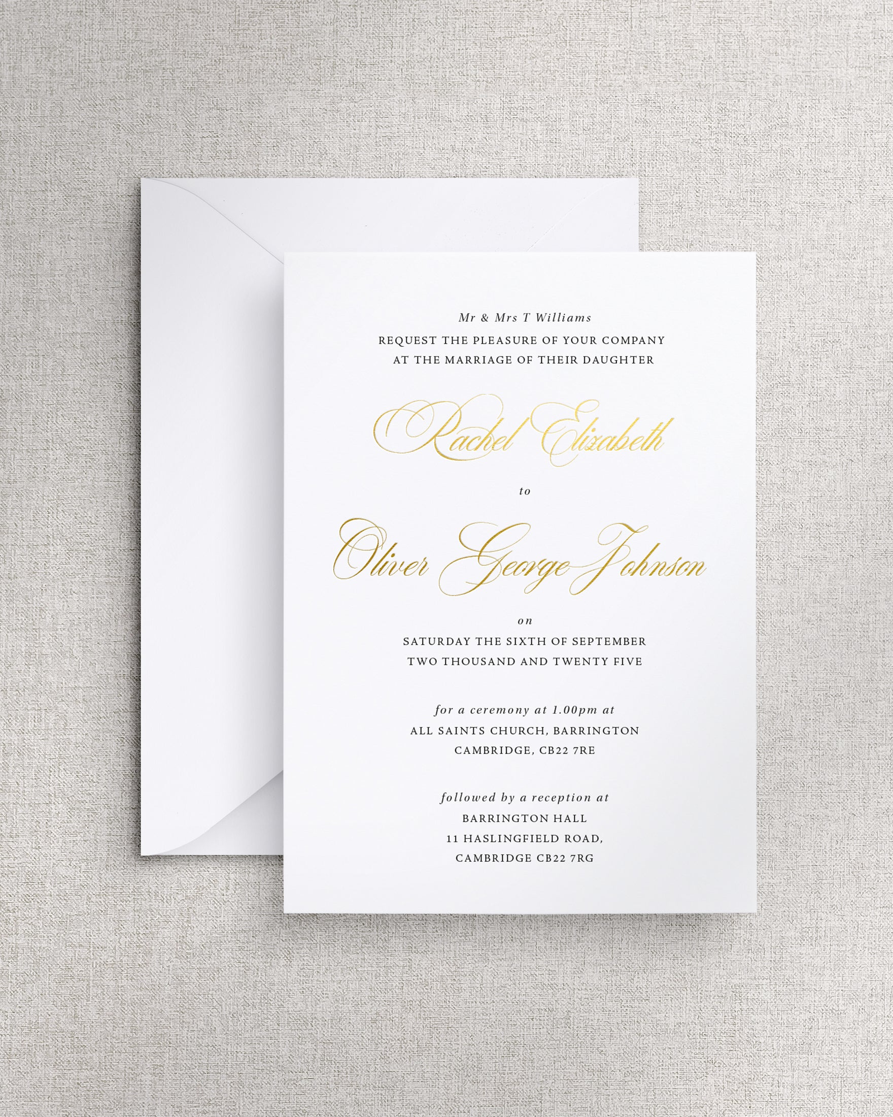 Beatrice Wedding Invitation