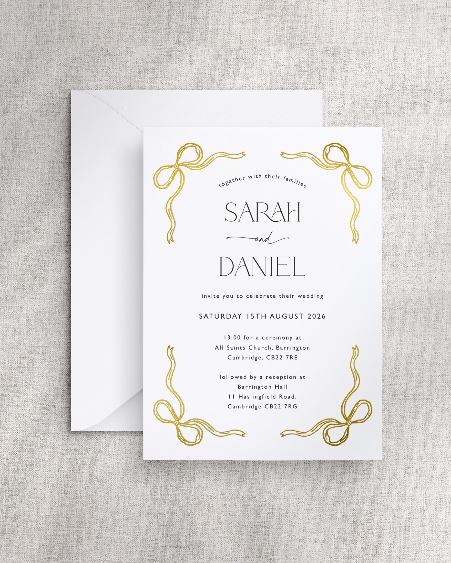 Florence Wedding Invitation