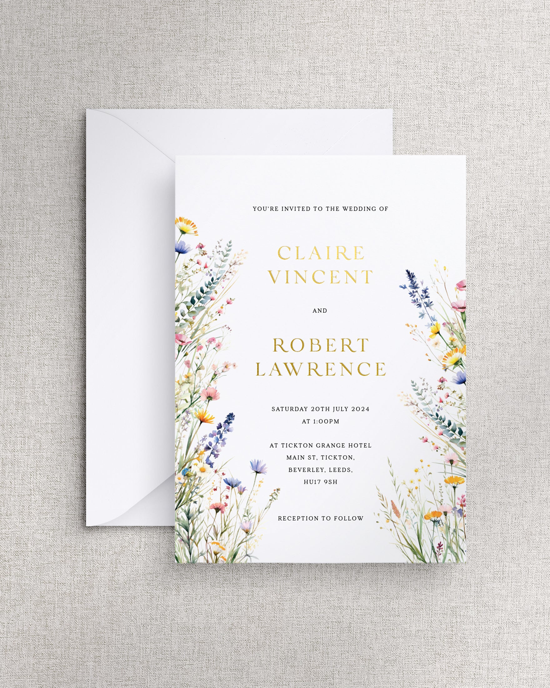 Ophelia Wedding Invitation