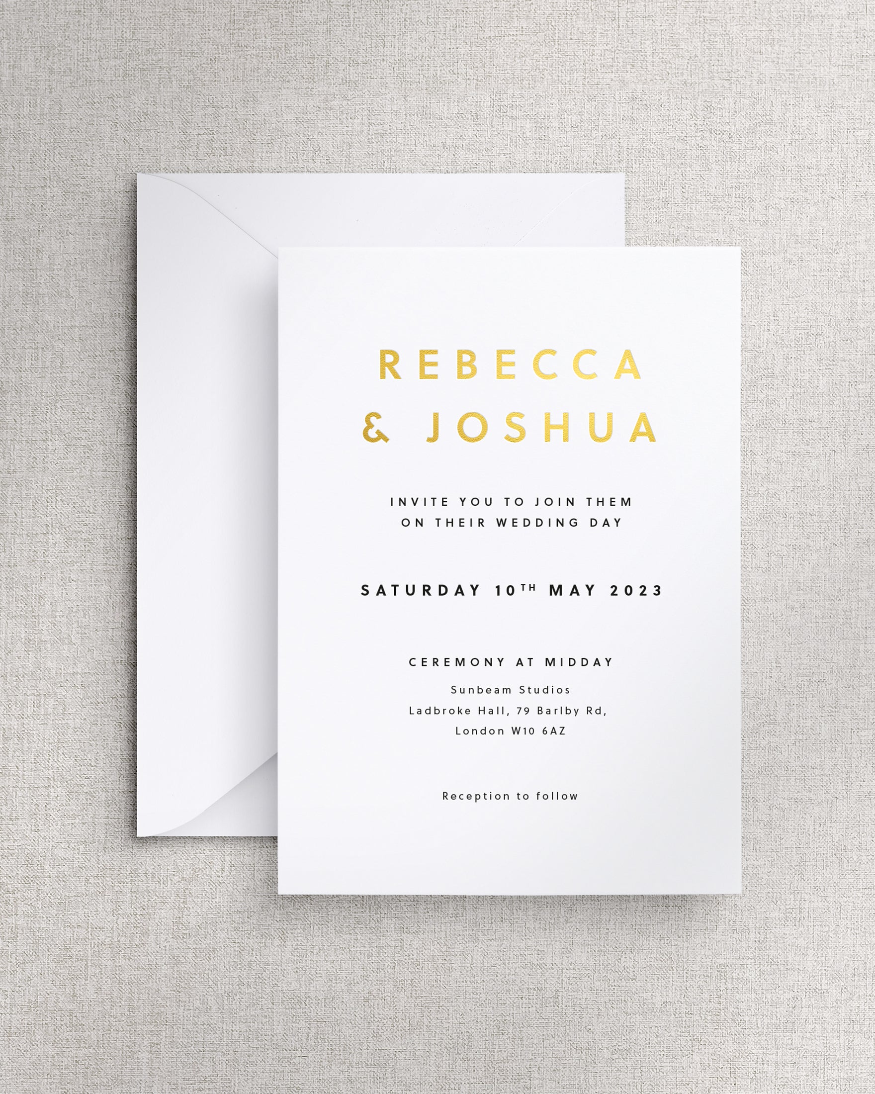 Romeo Wedding Invitation