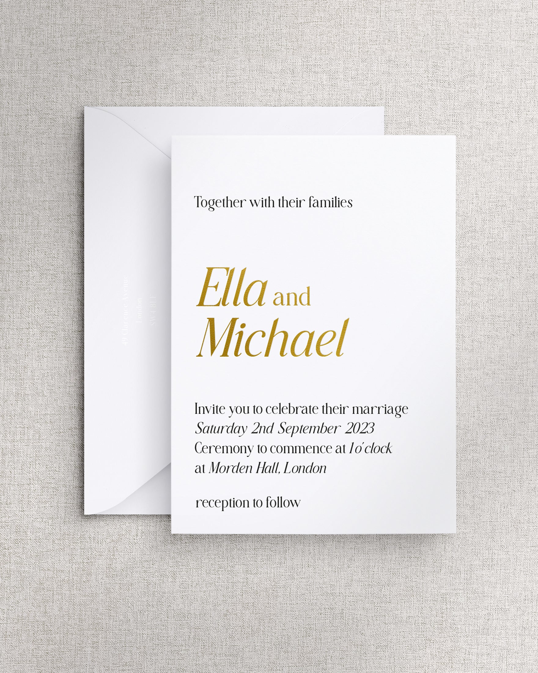 Vienna Wedding Invitation