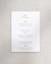 Ariel Menu A5