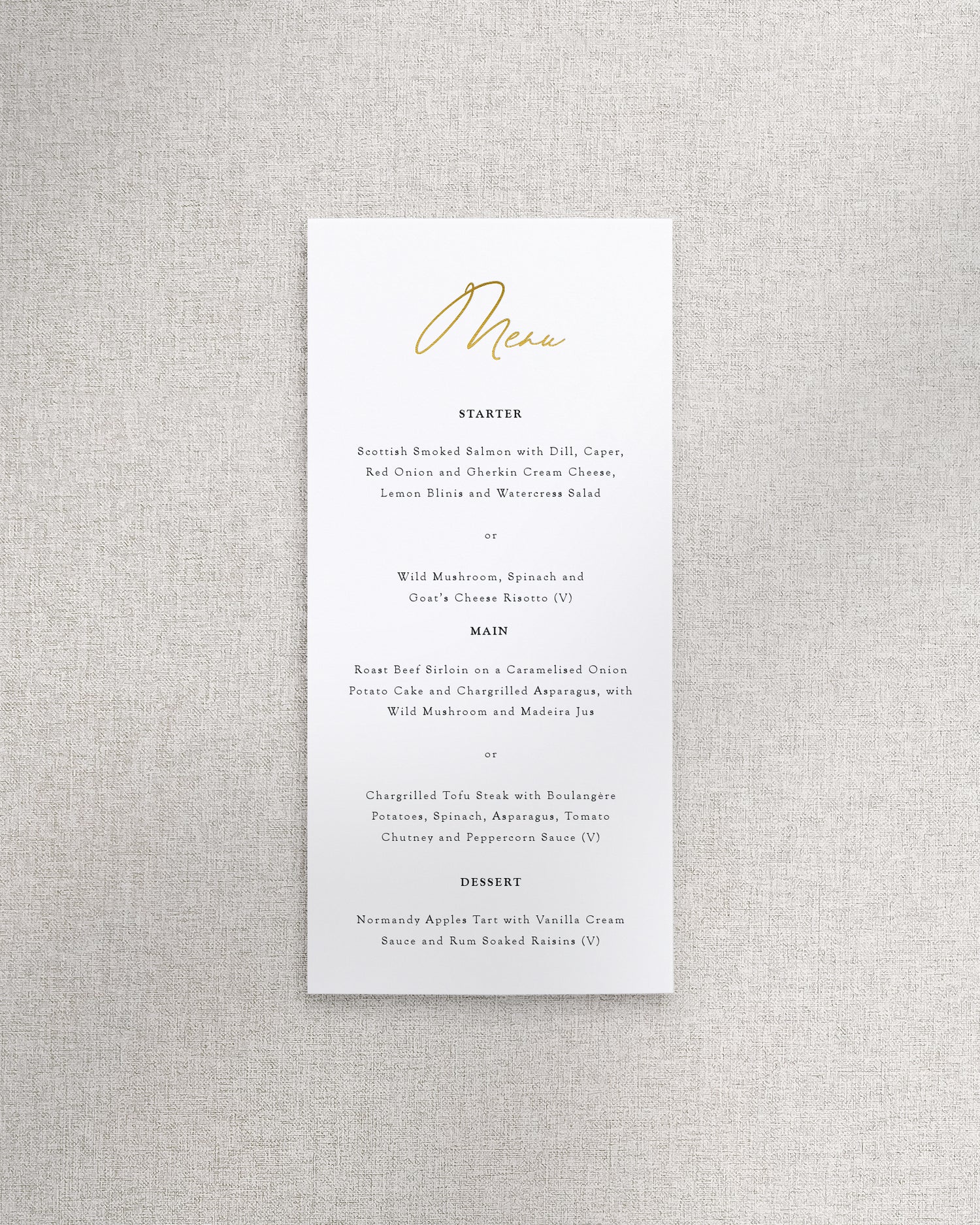 Ariel Menu