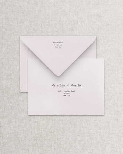 Augustus Printed Envelope