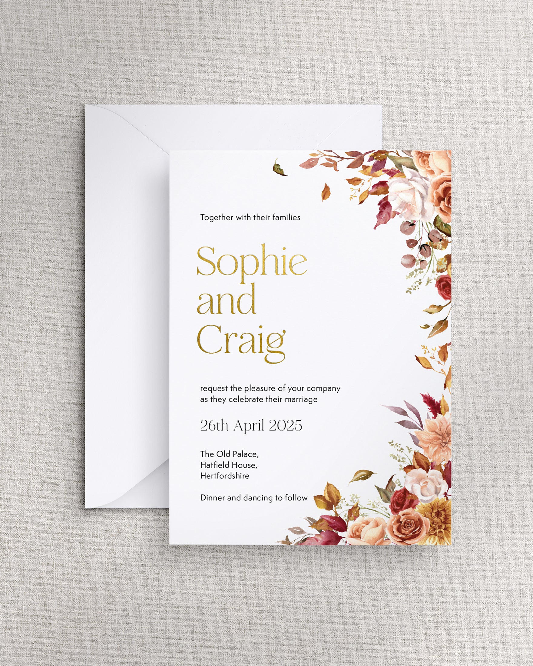 Augustus Wedding Invitation