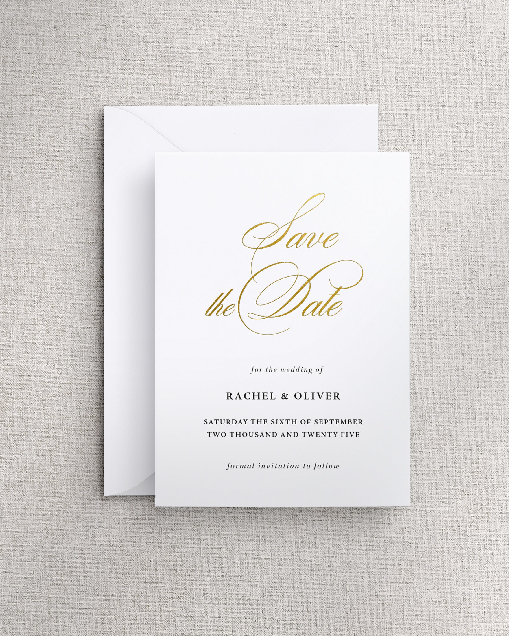 Beatrice Save the Date Card