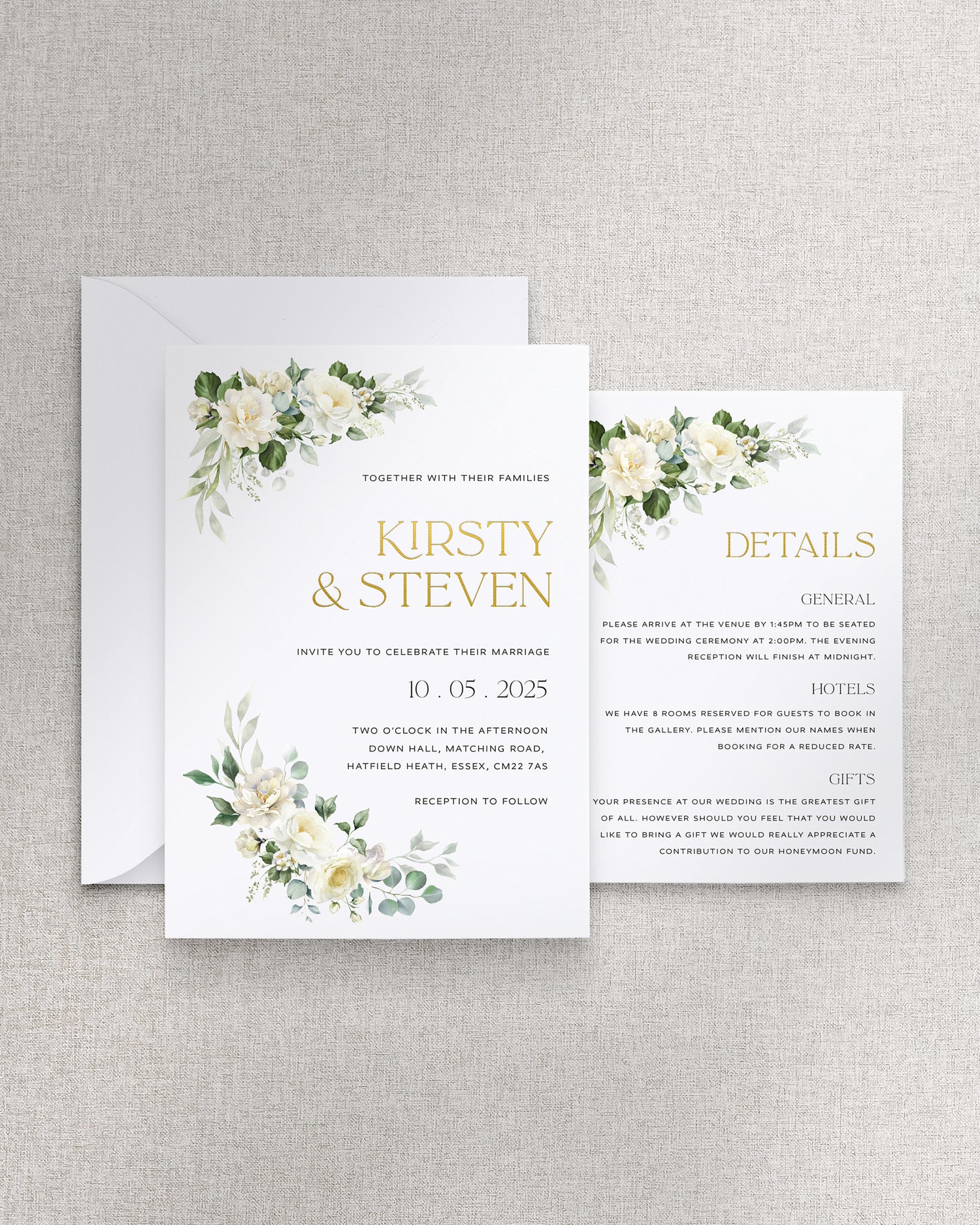 Bianca Invitation 2 Card Suite