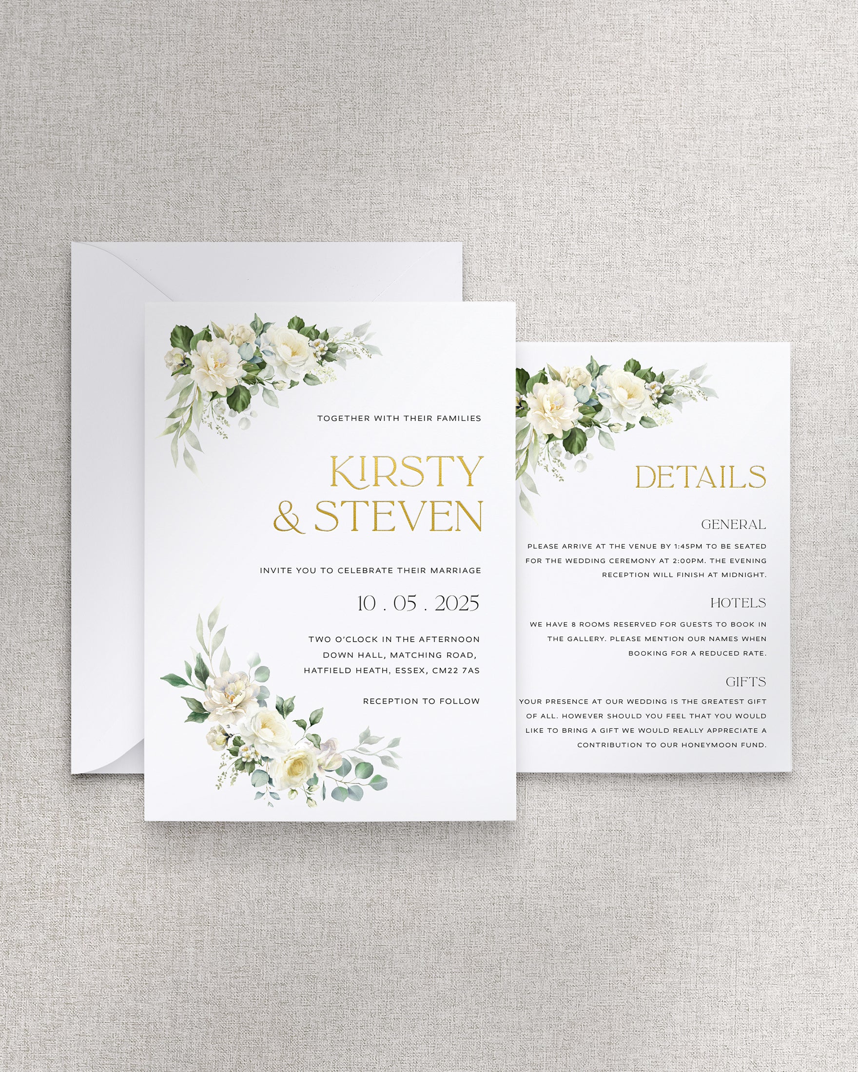 Bianca Invitation 2 Card Suite