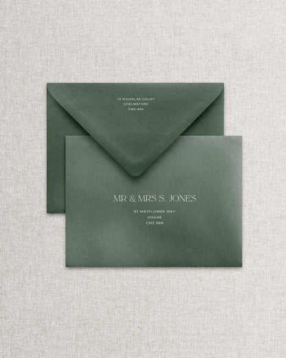 Bianca Printed Envelope