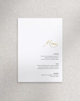 Celia Menu A5