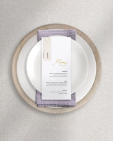 Celia Menu on Plate