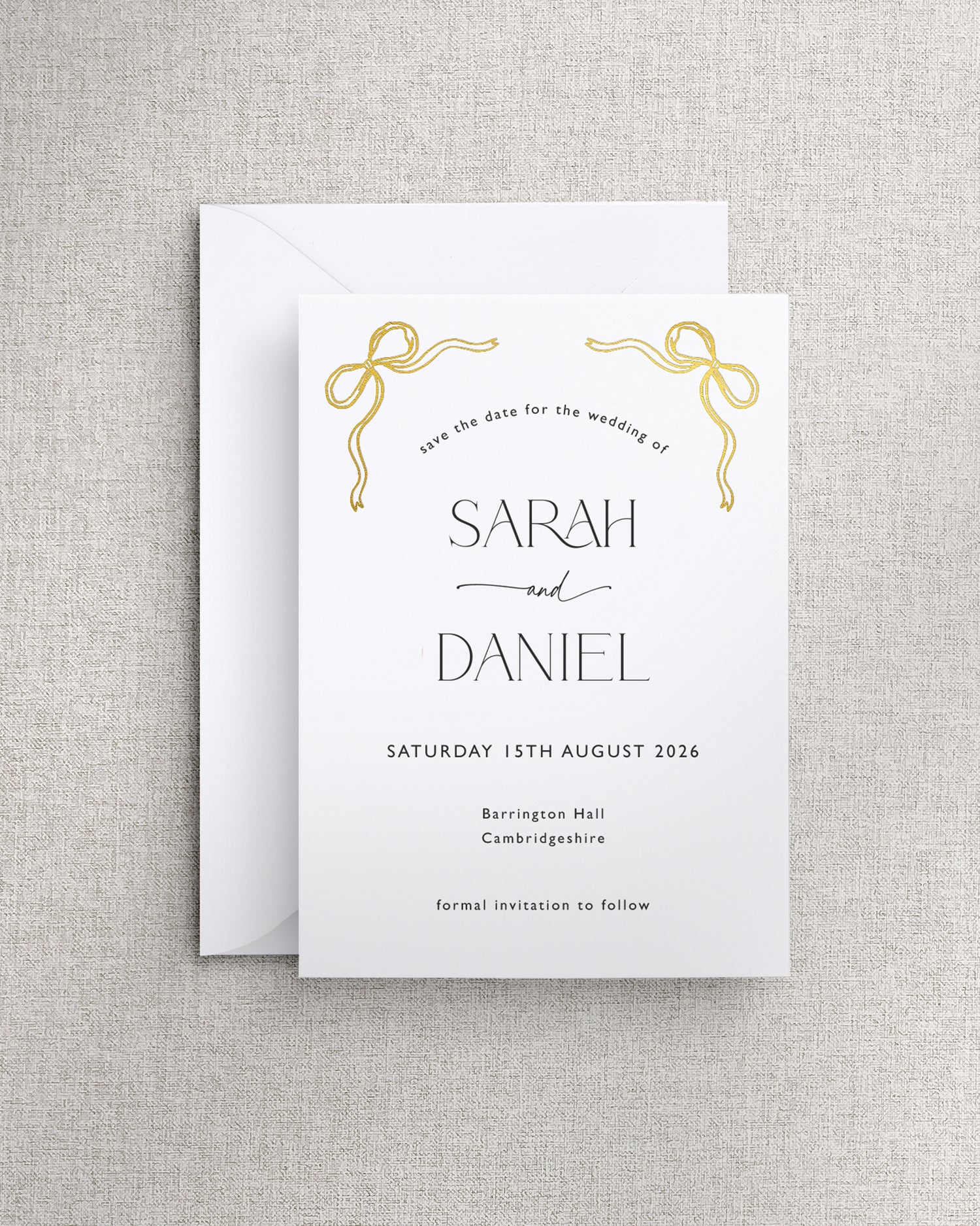 Florence Save the Date Card