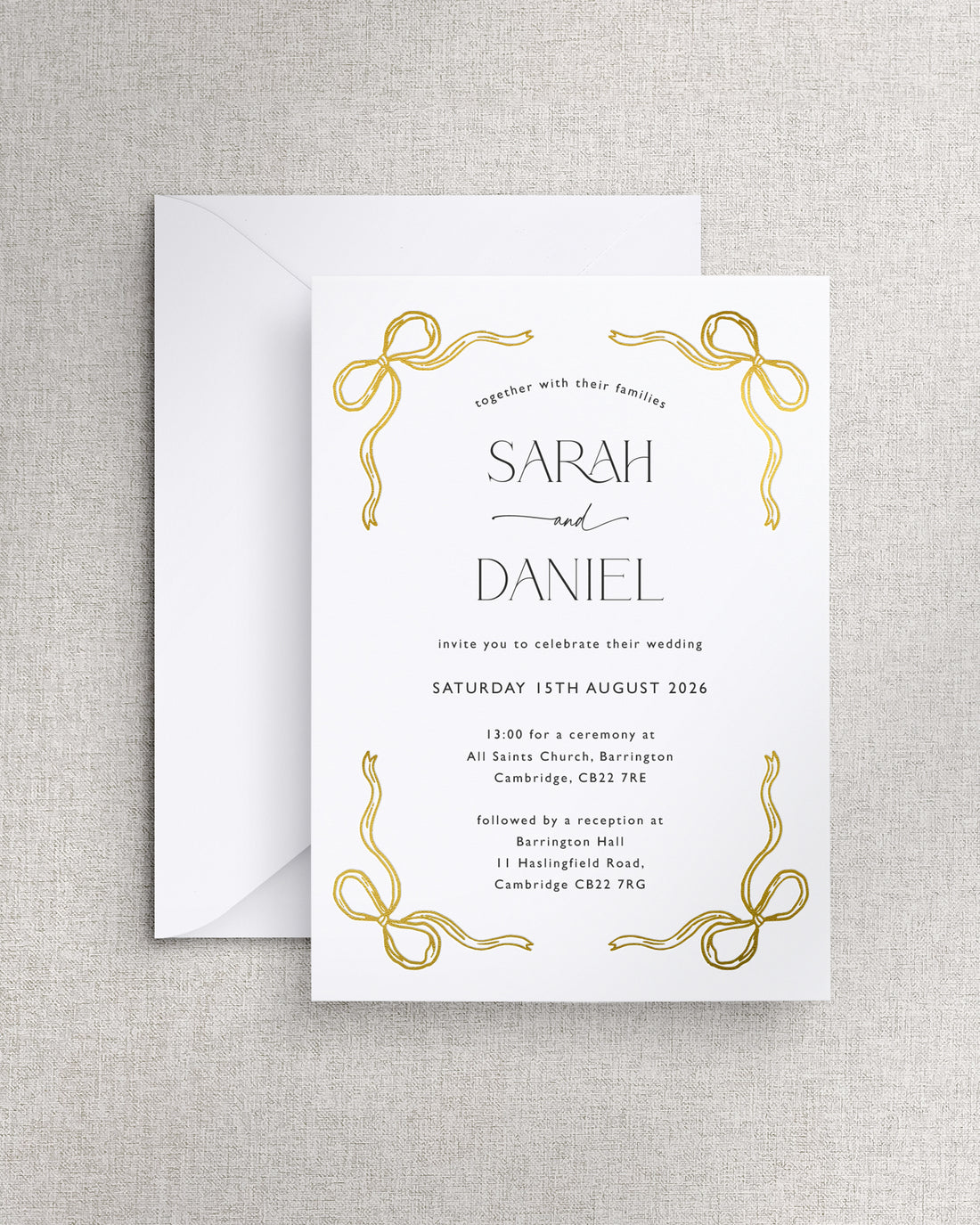 Florence Wedding Invitation