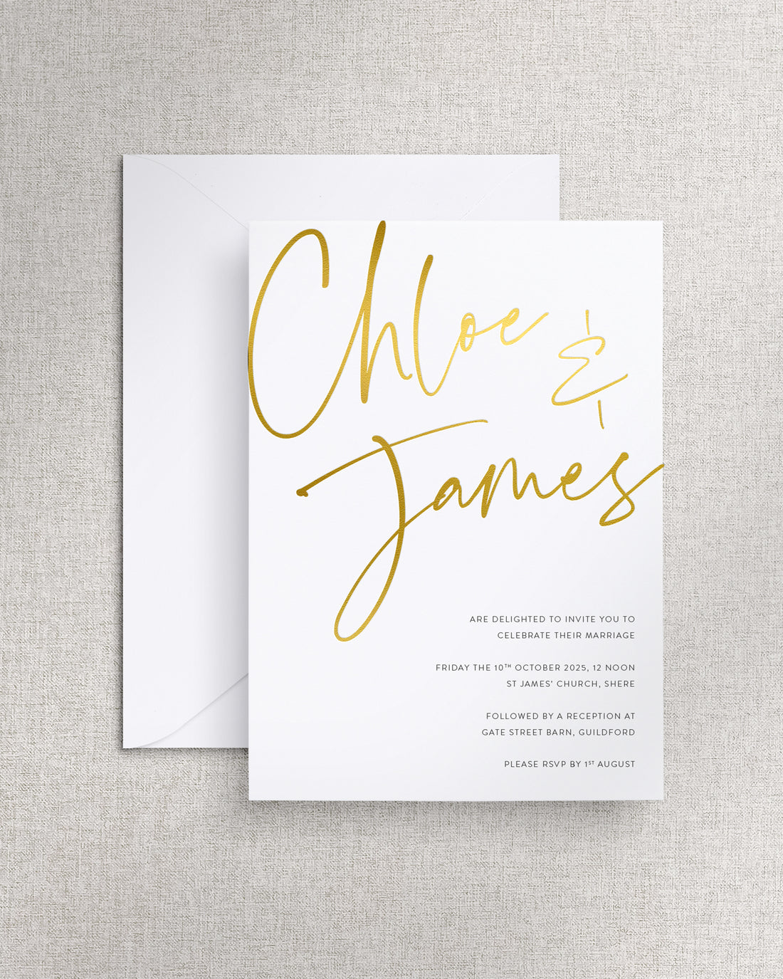 Juliet Wedding Invitation
