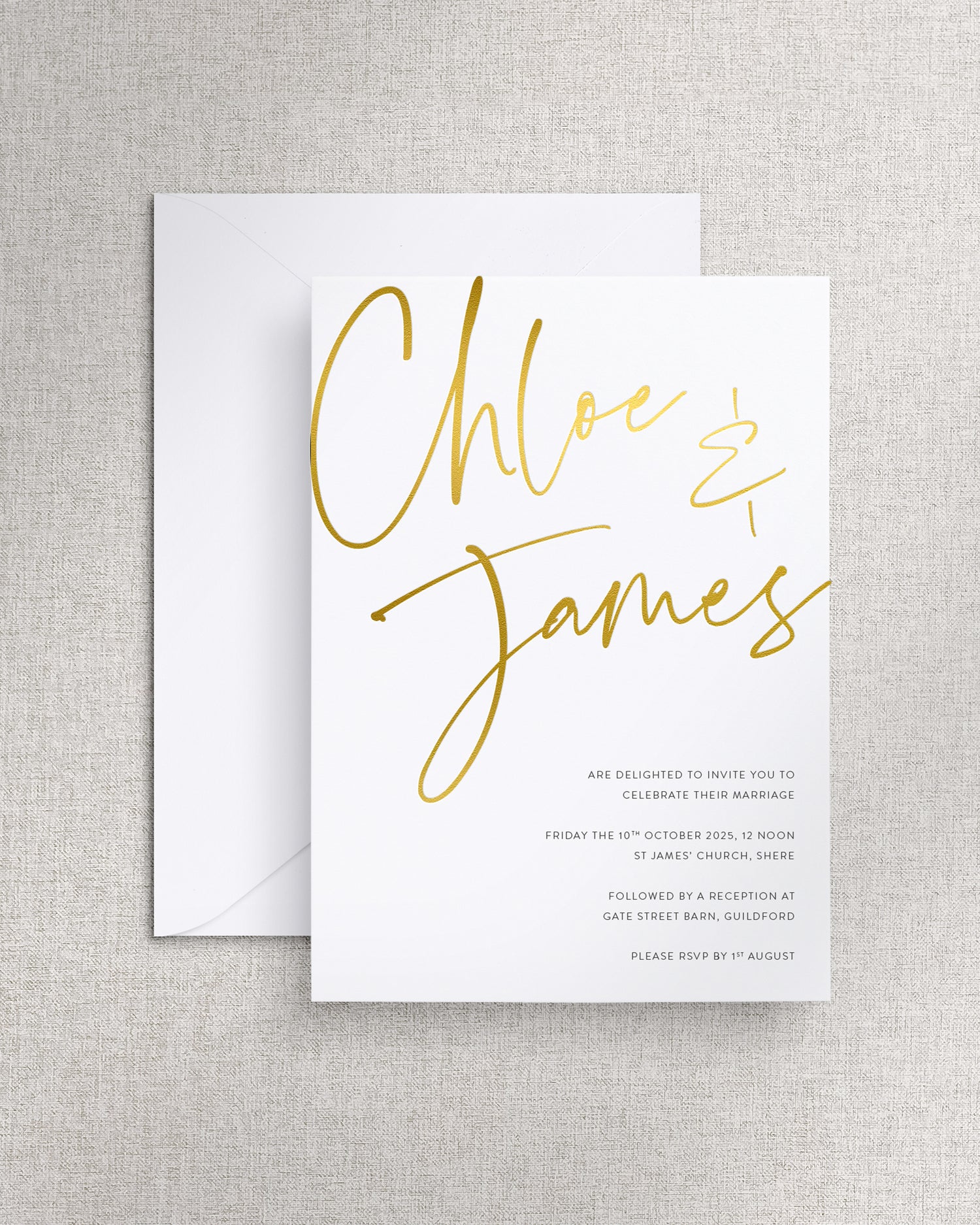 Juliet Wedding Invitation