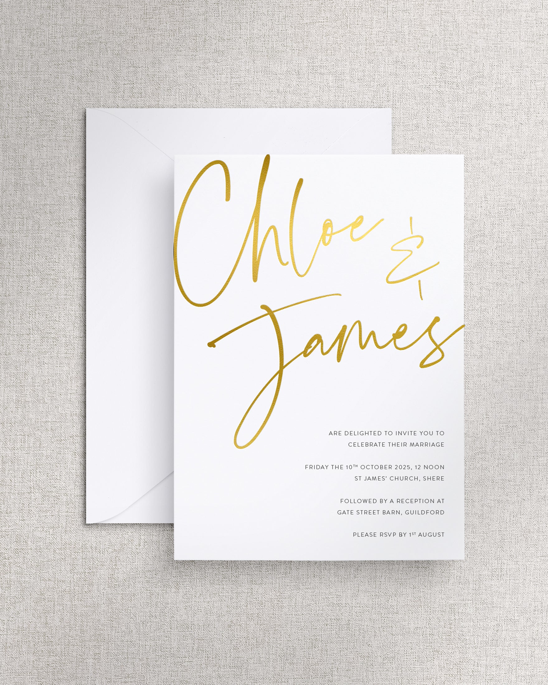 Juliet Wedding Invitation