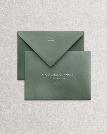Ophelia Printed Envelope