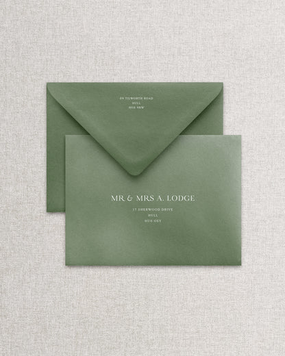 Ophelia Printed Envelope