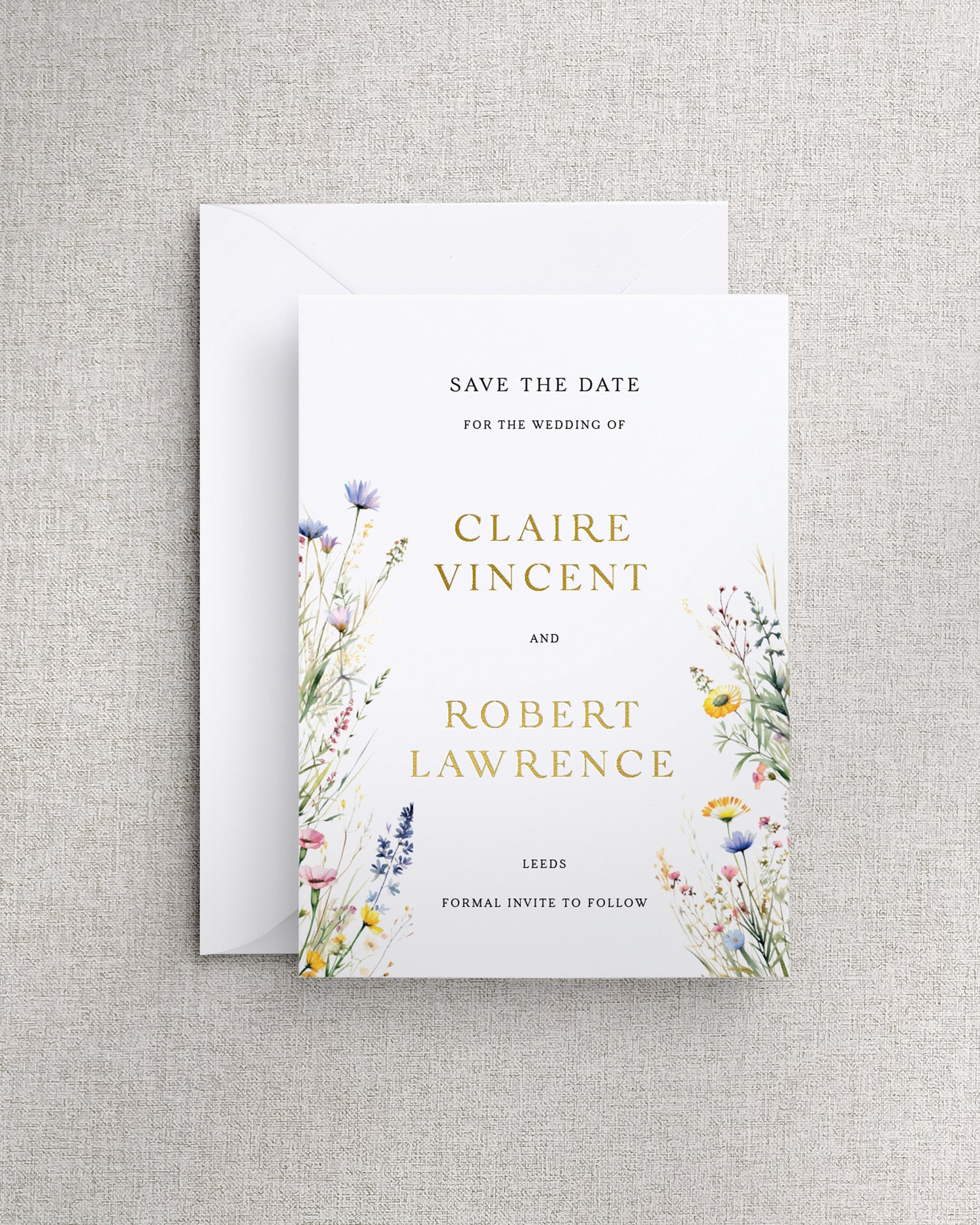 Ophelia Save the Date Card