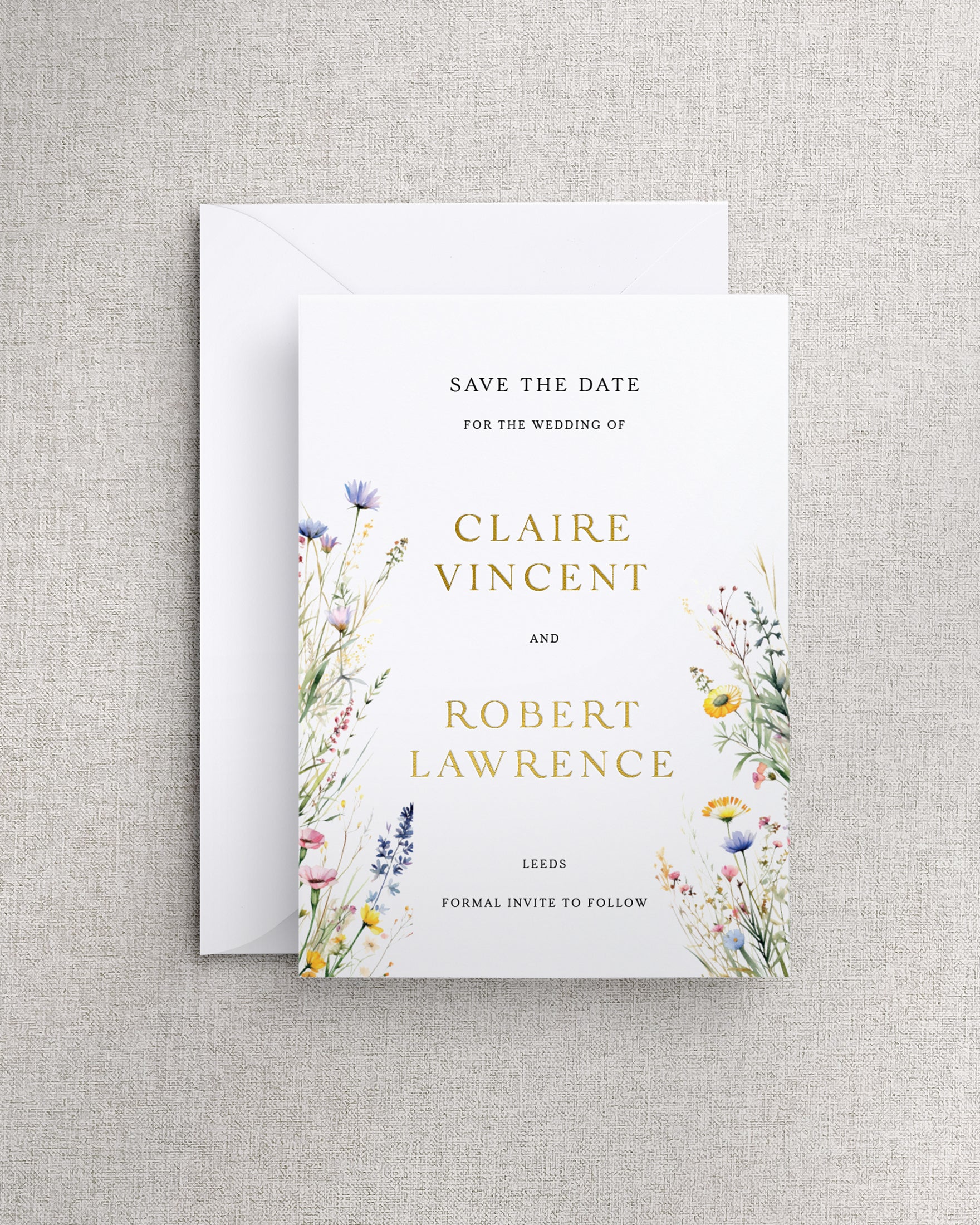 Ophelia Save the Date Card