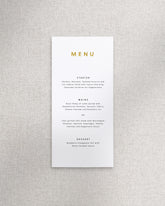 Romeo Menu
