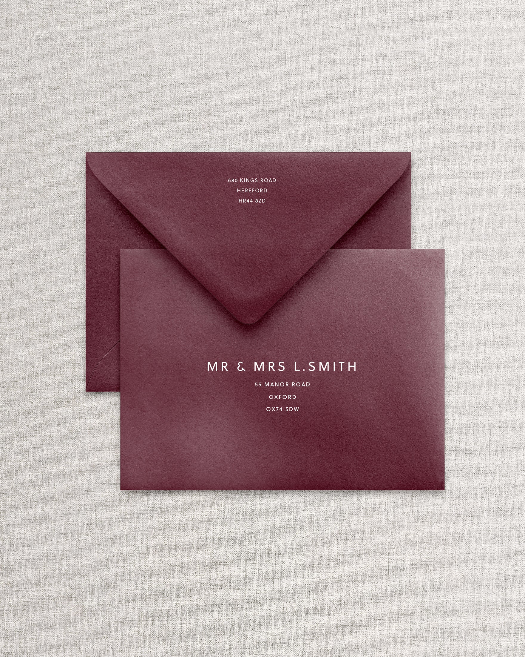 Romeo Printed Envelope