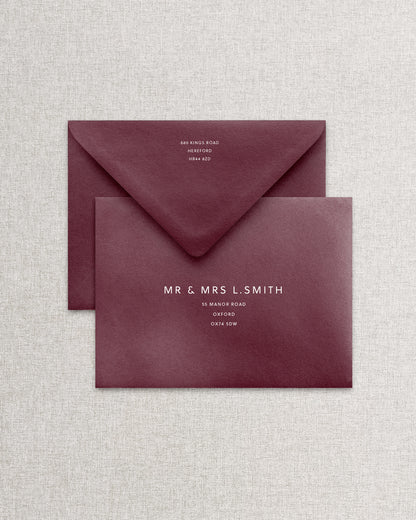Romeo Printed Envelope