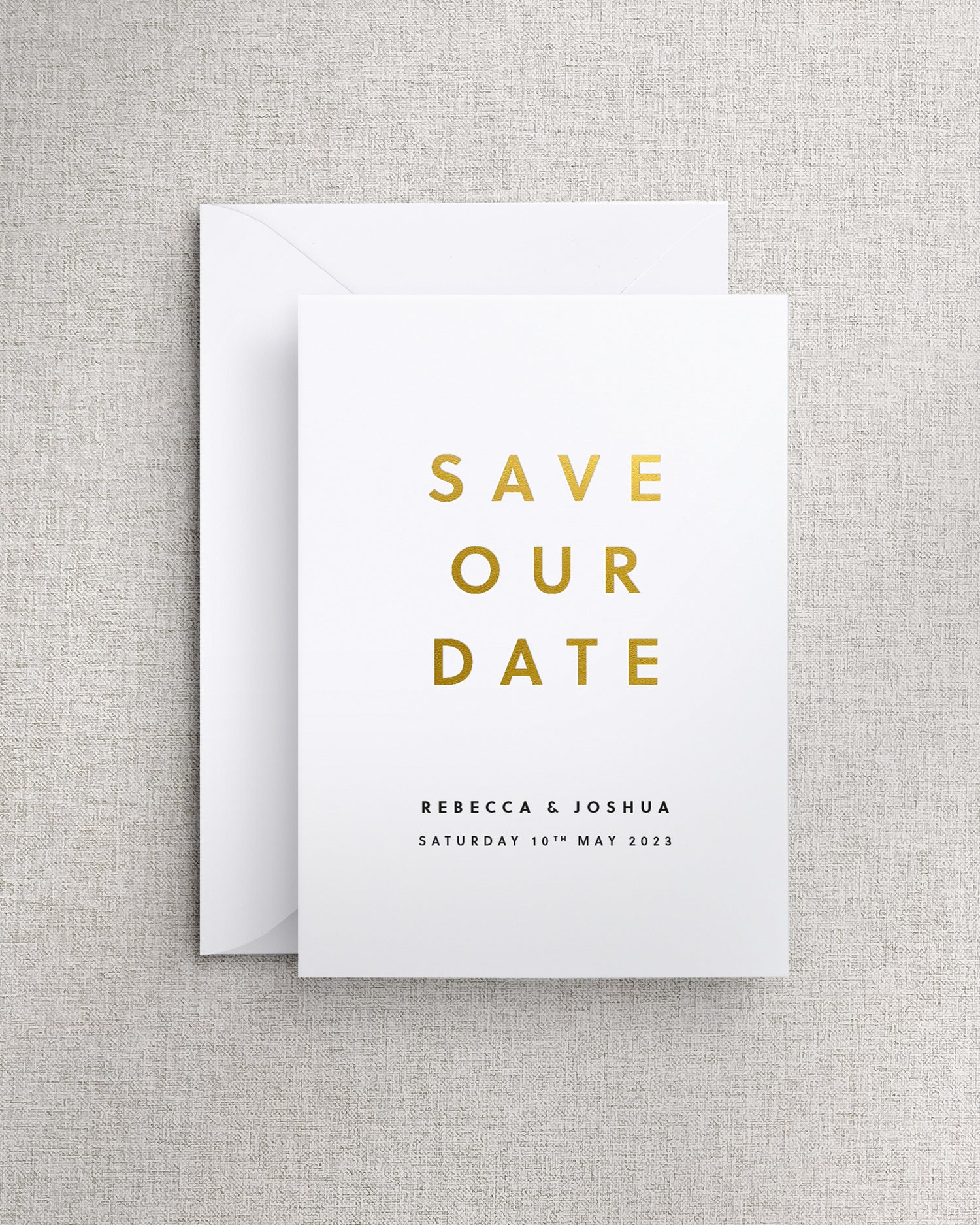 Romeo Save the Date Card