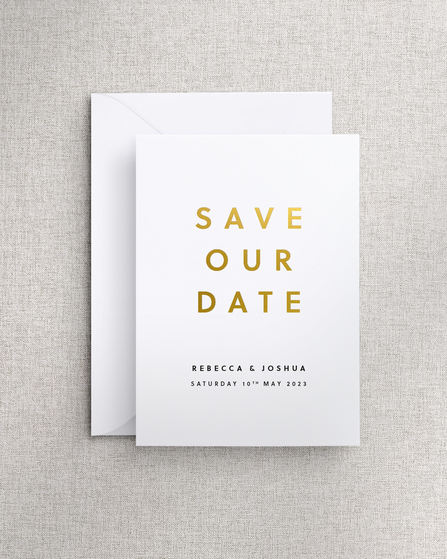 Romeo Save the Date Card