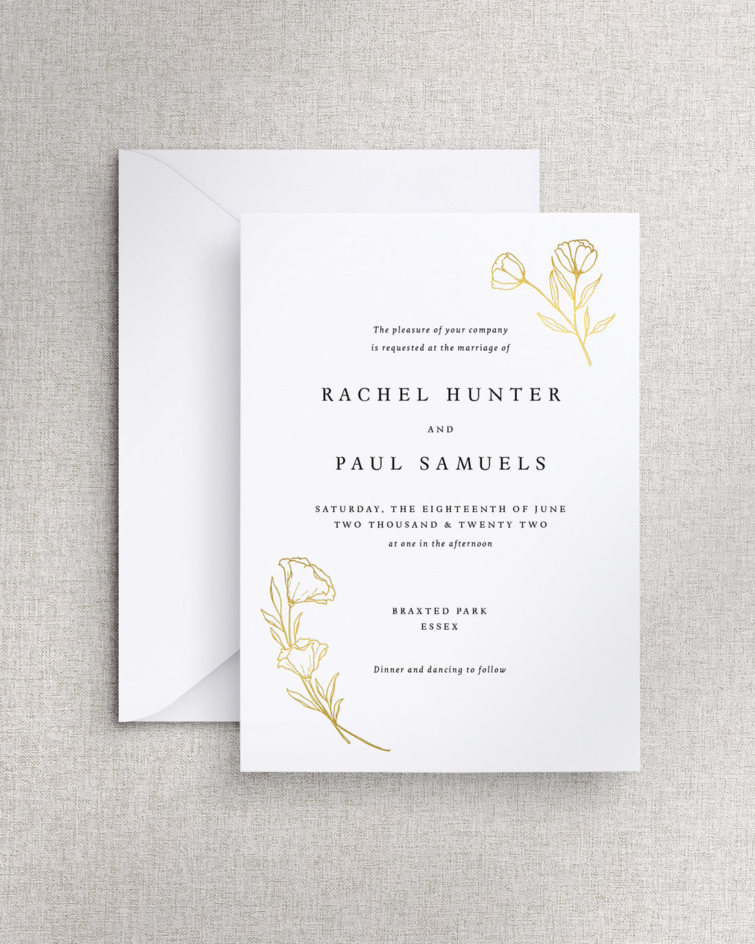 Rosalind Wedding Invitation