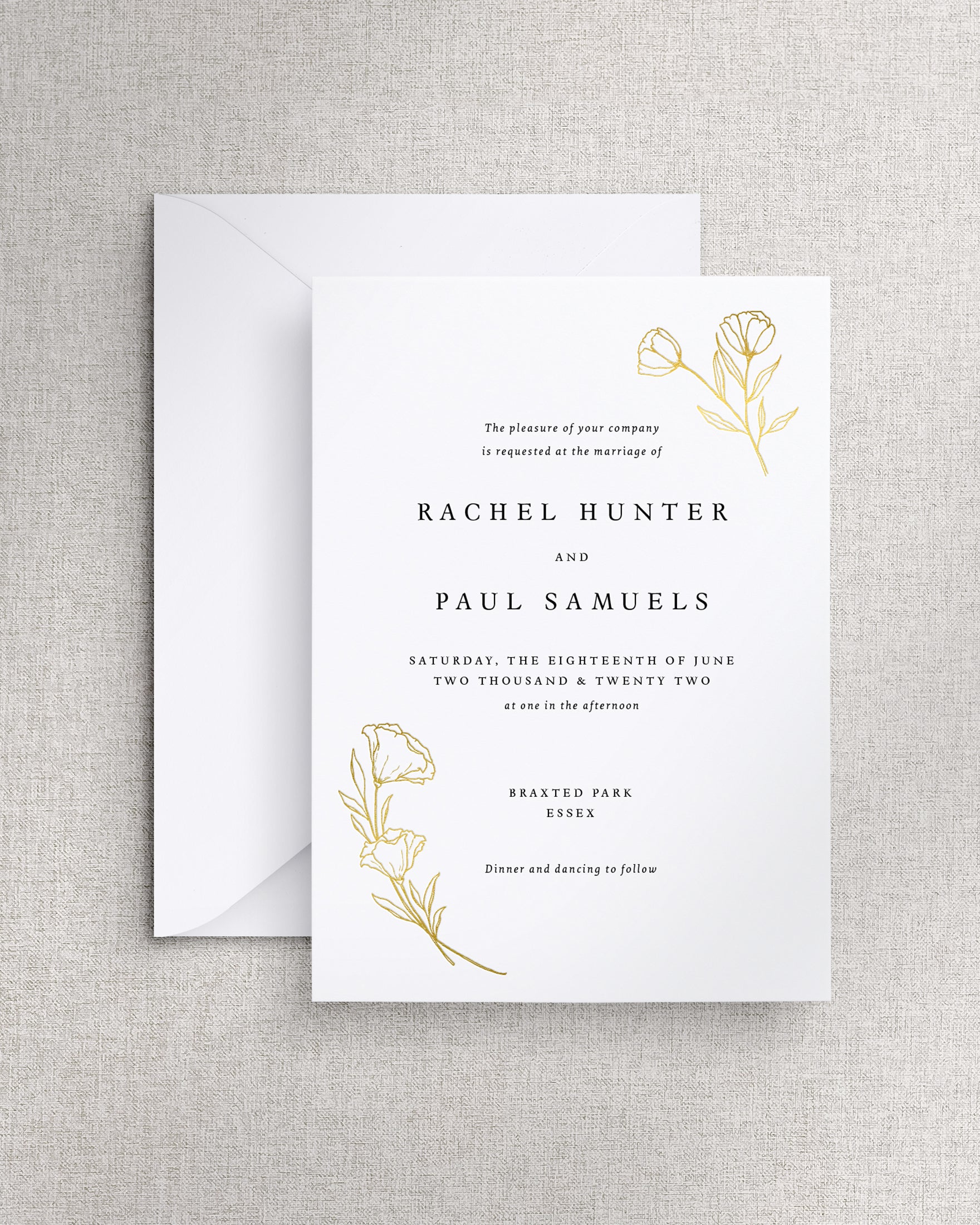 Rosalind Wedding Invitation