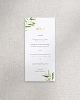Verona Menu