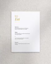 Vienna Menu A5
