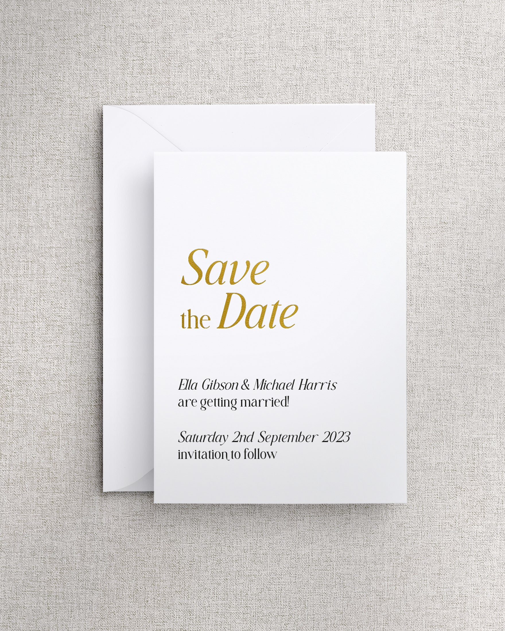 Vienna Save the Date Card