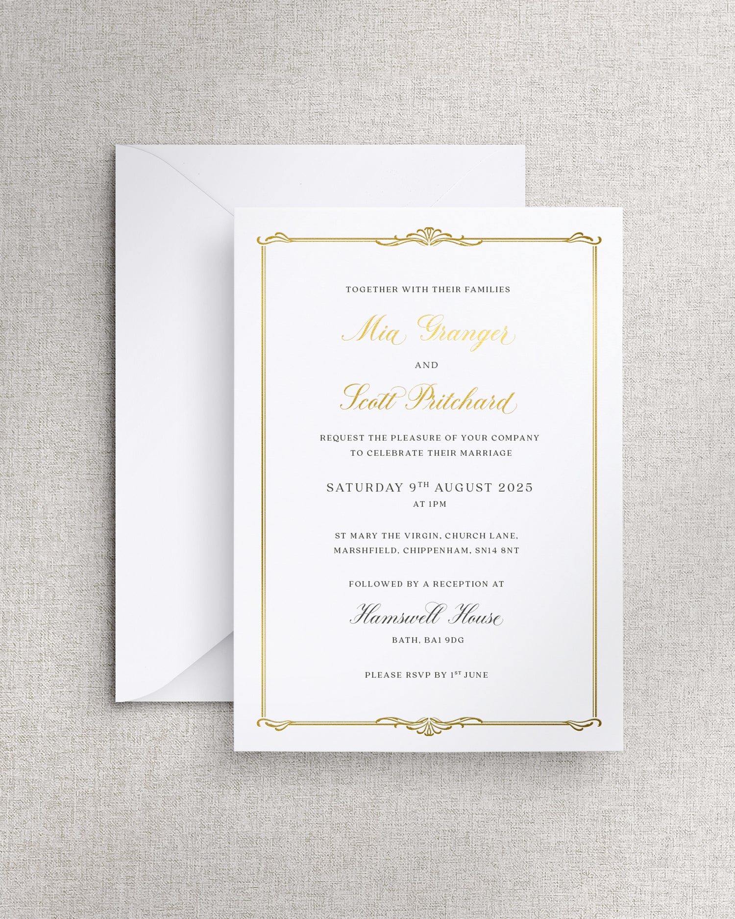 Windsor Wedding Invitation