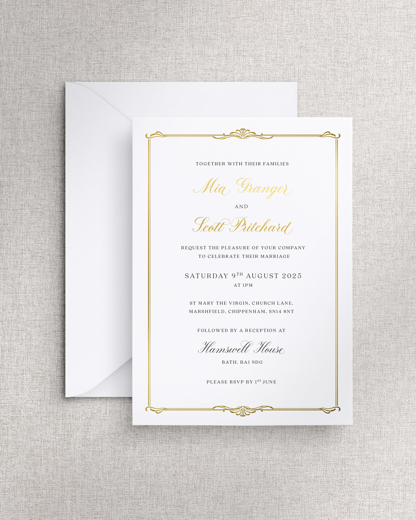 Windsor Wedding Invitation